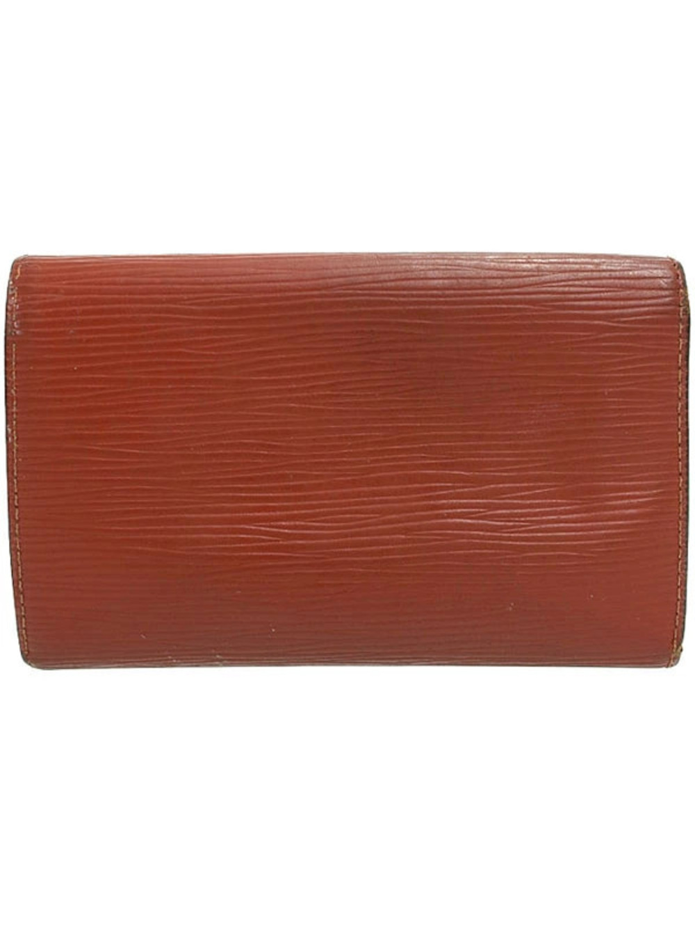 Louis Vuitton Monnaie Billet Tresor Epi Portefeuille Wallet fold Bi Black